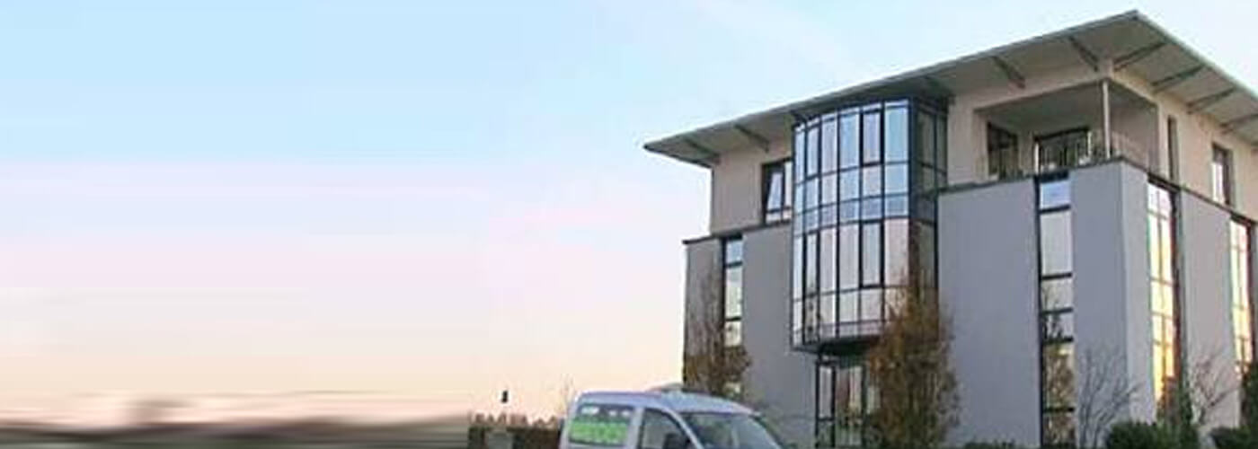 Firmengebäude der Weder Gruppe mit Sitz in Detmold